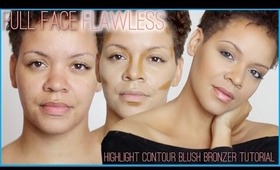 Highlight Contour Blush & Bronzer FULL FACE