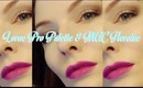 Neutral Glamour & Edgy Purple Lips (Feat Lorac Pro Palette & MAC Heroine)