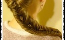 Rope Stitched Fishtail Braid, Side Braid Hairstyle, Hair4myprincess