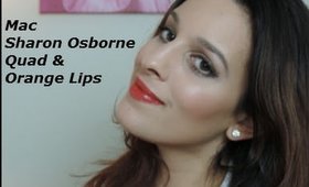 MAC Sharon Osborne Eyes & Orange Lips