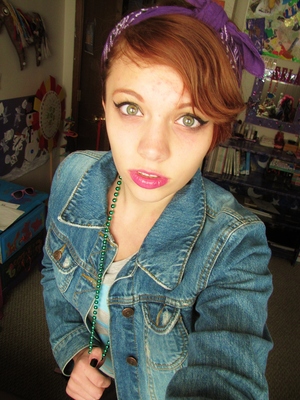 My friend told me I looked like Kreayshawn one day, so I proved her wrong.