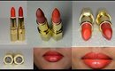 Blue Heaven Xpressions Lipstick Review Swatches Shades Matte Orange & Radiant Red