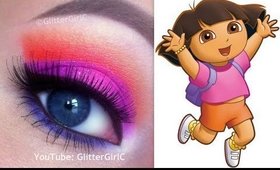 Dora the Explorer Makeup Tutorial