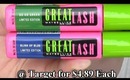 Maybelline Colored Mascara in Go Go Green Review