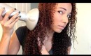 How I Diffuse My Curly Hair