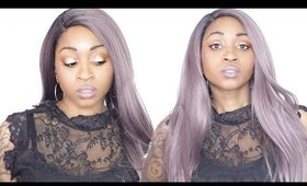 It's A Lace Front Wig - LACE GALA Heather Grey  ★ wig review