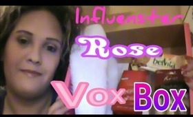 Influenster Rose Vox box!!