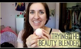 TRYING MY FIRST BEAUTY BLENDER | {tewsummer - june 5}