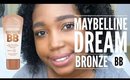 GLOWY MAKEUP FOR OILY SKIN - Maybelline Dream Bronze BB | Medium Deep | Jessica Chanell