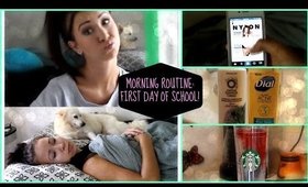 MORNING ROUTINE | FIRST DAY OF SCHOOL!