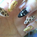 Cat Leopard Tutorial Nails