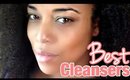 BEST Skincare FACE CLEANSERS for DRY SKIN || MelissaQ