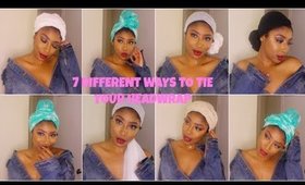 7 QUICK and EASY Ways to Wrap A Head Scarf