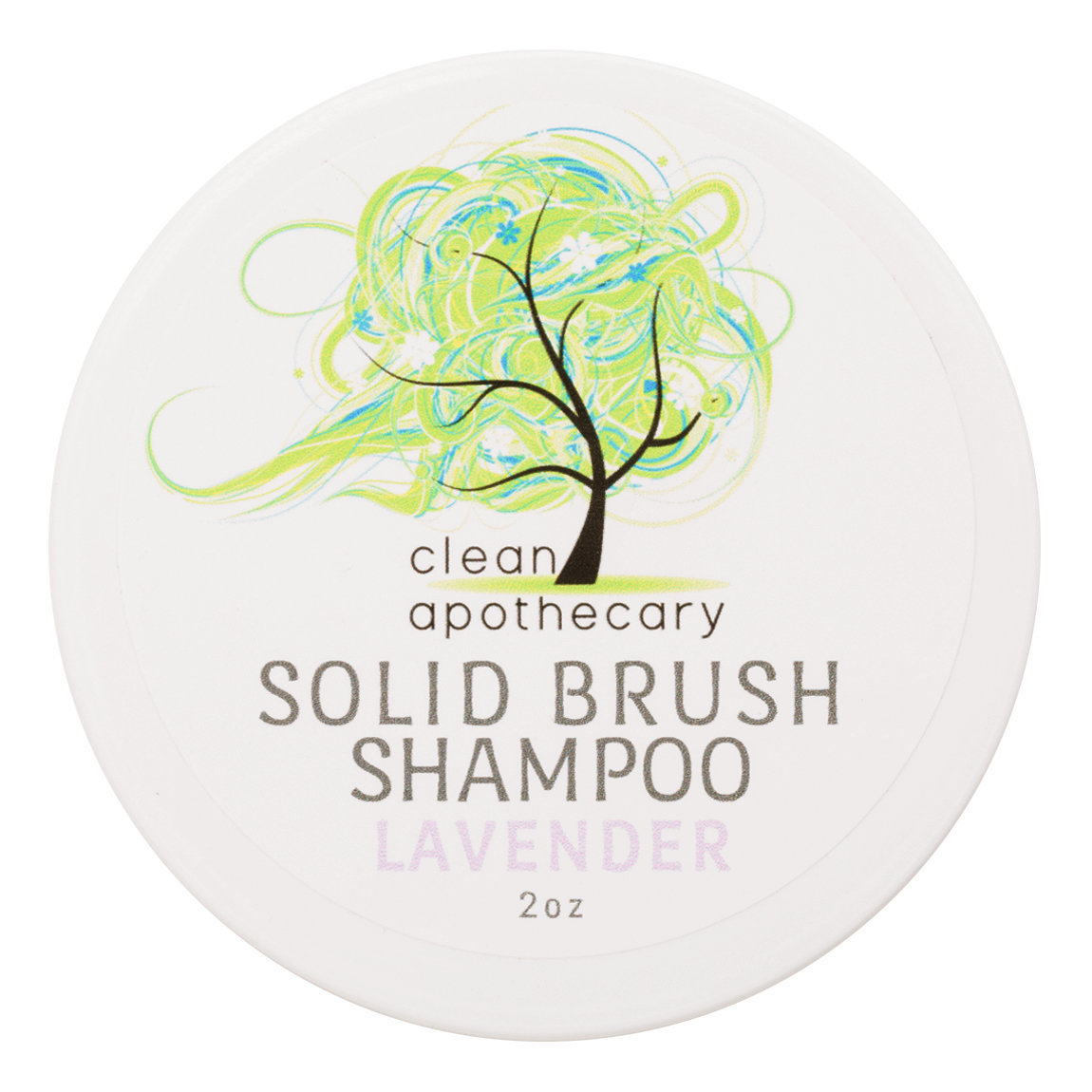Clean Apothecary Brush Shampoo Lavender alternative view 1 - product swatch.