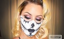 Halloween Look: *Makeup Portion Sugar Skull Tutorial