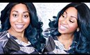 NYE Ready Hair! Bobbi Boss Yvetra Wig TT1B Green  ♡  | Epic Wig Tutorial - Hairsofly