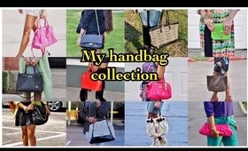 My huge handbag collection . (Indian beauty guru)