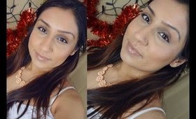 Everyday natural makeup for Indian olive medium tanned skin tones || Raji Osahn