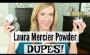 Two GREAT Laura Mercier Translucent Loose Setting Powder DUPES | OILY SKIN | MATURE SKIN