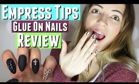 Empress Tips Mirror Mirror Nails Application Mirror Nails DIY and Empress Tips Loubies Nails Review