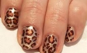 Leopard Print Nail Tutorial