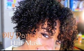 DIY Papaya Hair Mask!