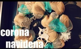 DECORACIONES NAVIDEÑAS -DIY Corona Navideña