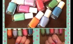 Nail Polish Trend (Mini Polishes-Featuring Essie, Deborah Lippmann, Sephora)