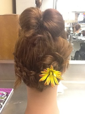 How i won first place in an up-do contest:)