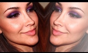 Makeup Tutorial: Intense Violet