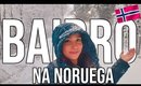 MEU BAIRRO NA NORUEGA NO INVERNO | Vida na Noruega 🇳🇴