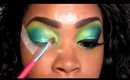 Lime Delight  Make Up Tutorial Ft. Glama Girl Cosmetics