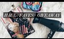 Mini Haul + Current Faves + Giveaway | HAUSOFCOLOR