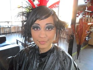 Makeup Done by Semaj Lrae 5/1/11 for Hair Show Event. Come see me at Devine Designs Salon & Spa 503.282.1209