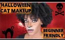 Last Minute Kitty Cat Halloween Makeup (Beginner Friendly) l TotalDivaRea