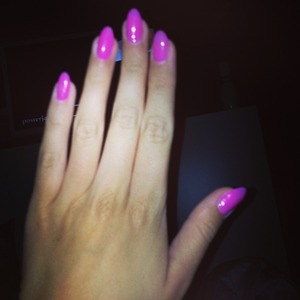 Pink nails from kiko milano cosmetic nailpolish