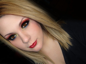 2nd Hunger Games Inspired Look! Check out my blog for all the products I used 

http://bowsandcurtseys.blogspot.com/2011/07/katniss-everdeen-girl-who-was-on-fire.html