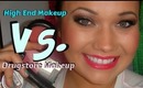 Makeup Tutorial: Half face Drugstore; Other half high end!
