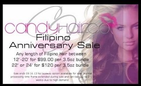 Anniversary Sale - Filipino Hair, Raw South American Hair, Closures and Frontals