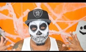 Male Skeleton/ Skull Makeup Transformation | Happy Halloween!!!