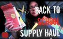 Back to School Supply Haul//SimplyMerylyn
