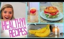 Healthy Food Ideas! Breakfast Lunch and Snacks | Fitness with Eva