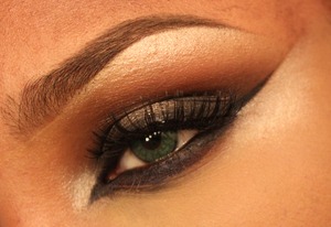SAUCY ARABIC INSPIRED LOOK I CREATED USING SAUCE BOX COSMETICS PALETTES...