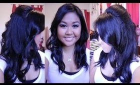 Sweet Half Up-Do with Curls ♡ Hair Tutorial