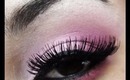 Pink Eyes for Breast Cancer Awareness Makeup Look