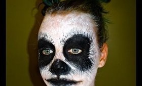 Halloween Series 2016: Quick & Easy Panda Face Paint Tutorial