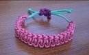 DIY Stackable Bracelets: Square Knot (Cobra Stitch) Friendship Bracelet Tutorial