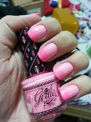 Pink nails :)