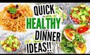 3 Quick & Easy Dinner Ideas | Vegetarian & Vegan Friendly!!
