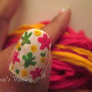 Flower Nail Art....